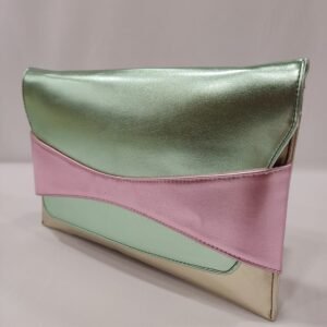 cartera-sobre-plano-banda-tacones-laura-tricolor-combi-dorado-rosa-verde-3