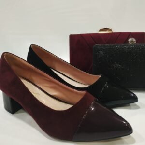 tacon-bajo-plano-arlet-mariamare-charol-negro-burdeos-granate-tinto